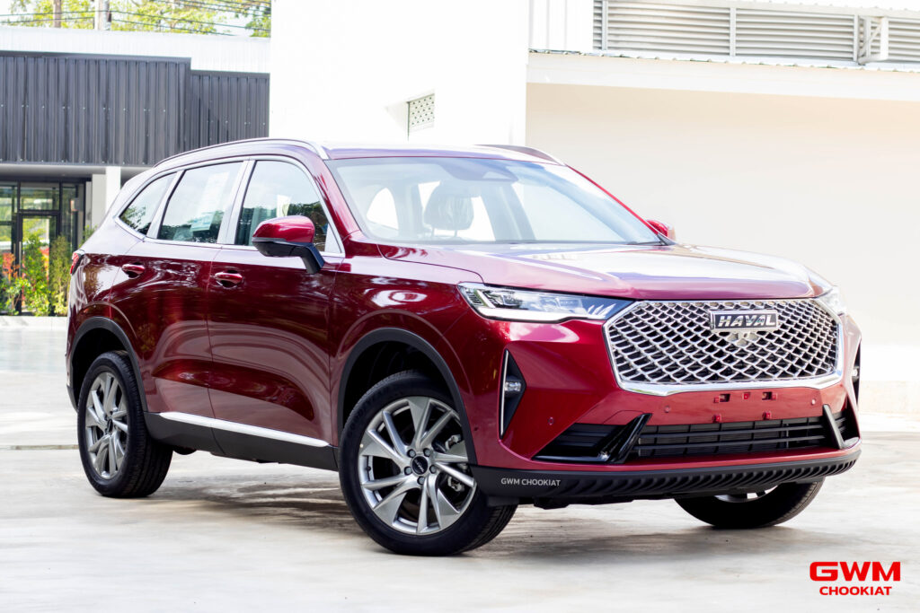 Haval H6 Red Right Front Corner