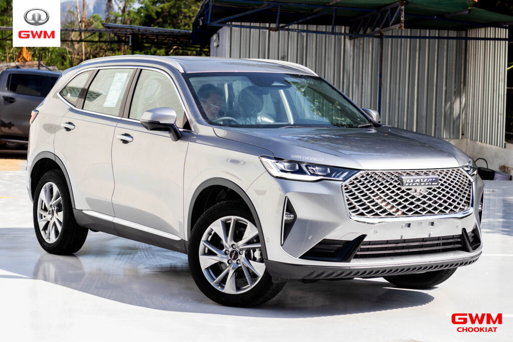 ็Haval H6 Grey Front Corner
